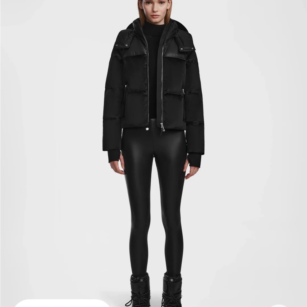 RUDSAK Delilah Women's Velvet Down Puffer With Removable Sleeves